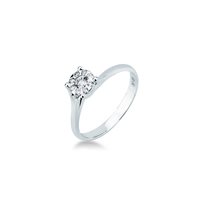 Ringe Mirco Visconti Dame Solitario in Weißgold Diamante 0.20 Ct AB967/30 - AB967/30